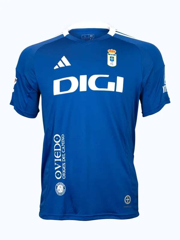 Men's Real Oviedo 2024/25 Home Shirt