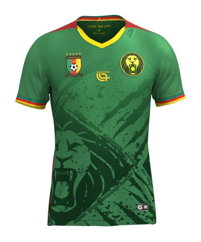Kid's Cameroon 2025 Home Shirt