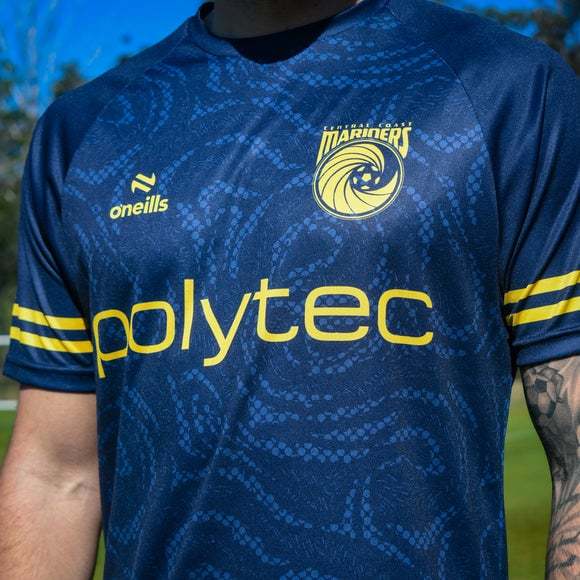 Kid's Central Coast Mariners 2025/26 Third Warm Up Shirt