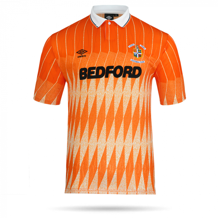 Kid's Luton Town 1989/90 Away Retro Shirt