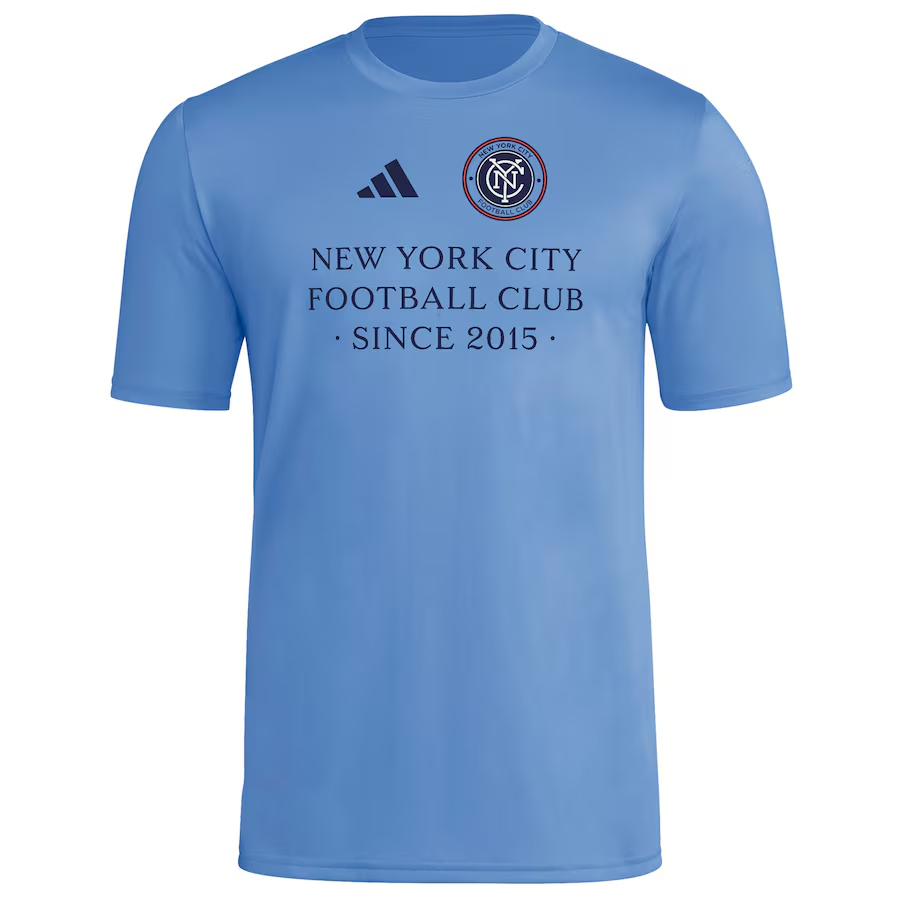 Kid's New York City FC 2025 Third Hook AEROREADY Shirt - Blue