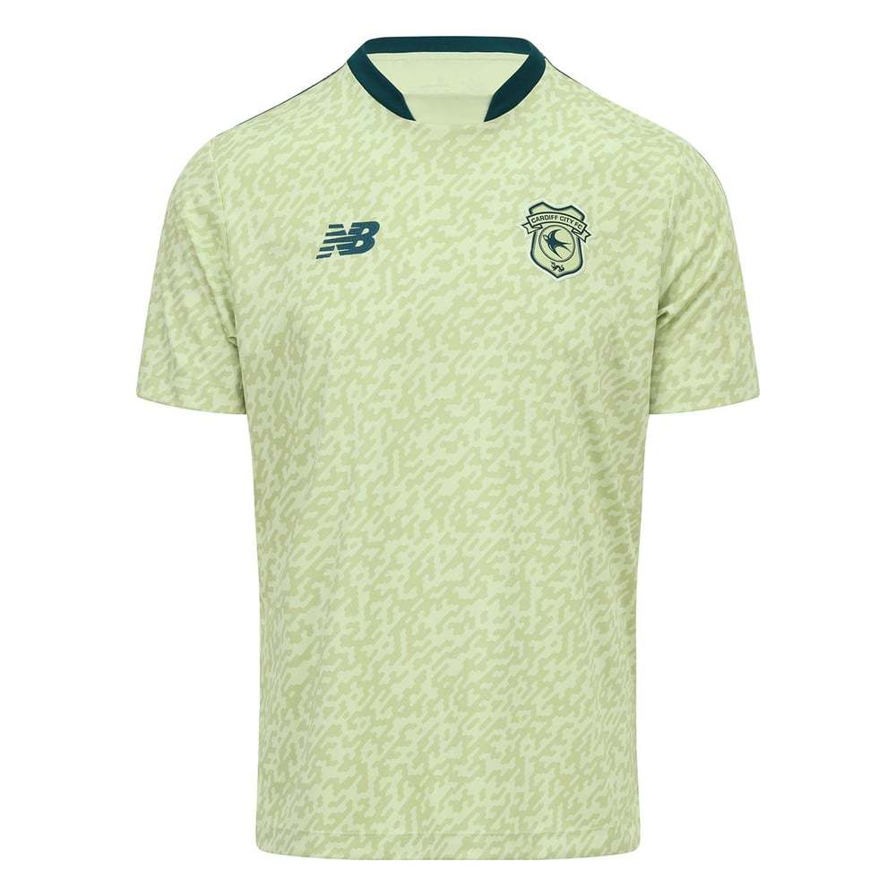 Men's Cardiff City 2025/26 Away Warm Up Shirt