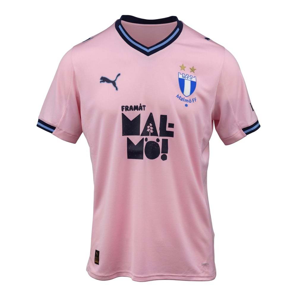 Kid's Malmö FF 2025 Away Shirt - Pink