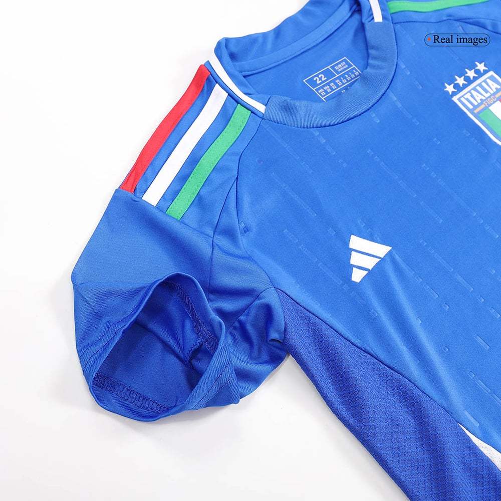 Kid's Italy Home Jersey+Shorts EURO 2024