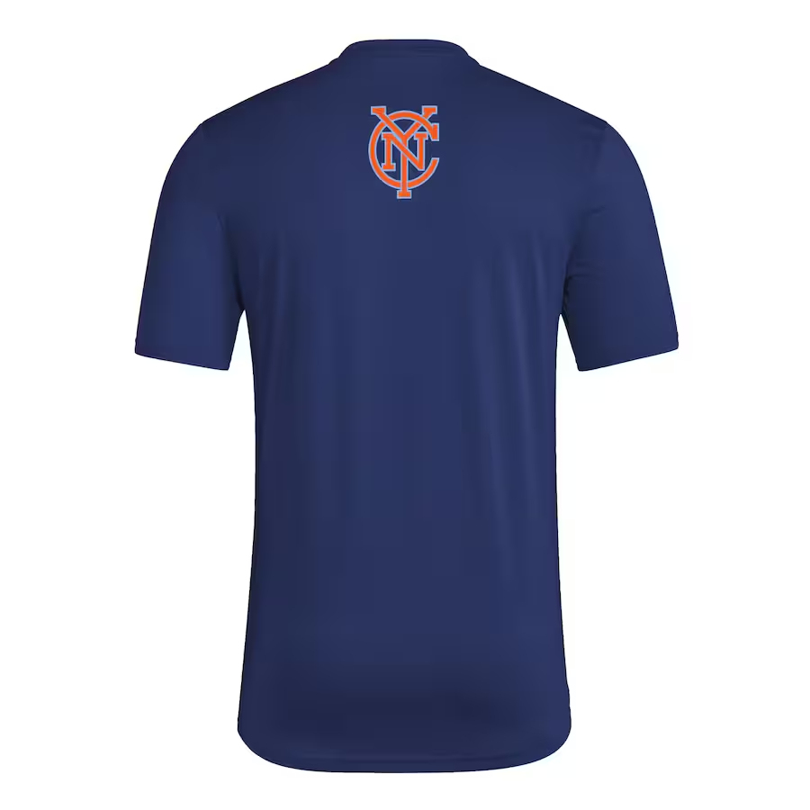 Women's New York City FC 2025 Third Hook AEROREADY Shirt - Navy