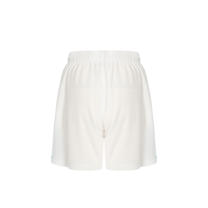 Kid's Napoli 2024/25 Home Shorts - White/Sky Blue