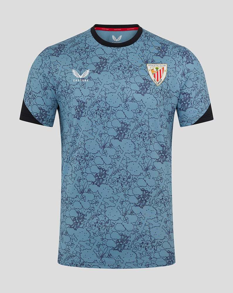 Men's Athletic Bilbao 2025/26 Away Pre Match Shirt
