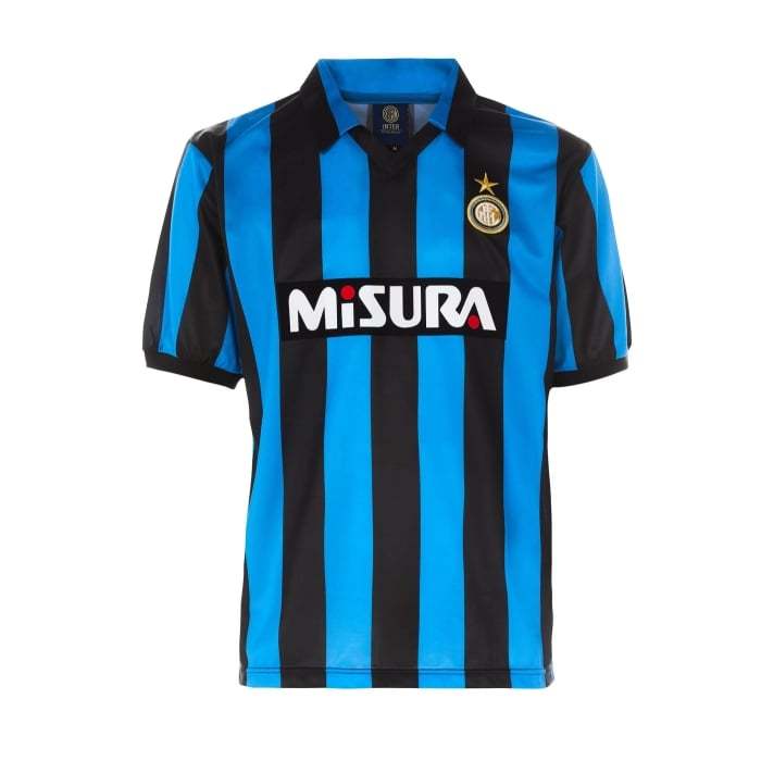 Kid's Inter 1990/91 Home Retro Shirt