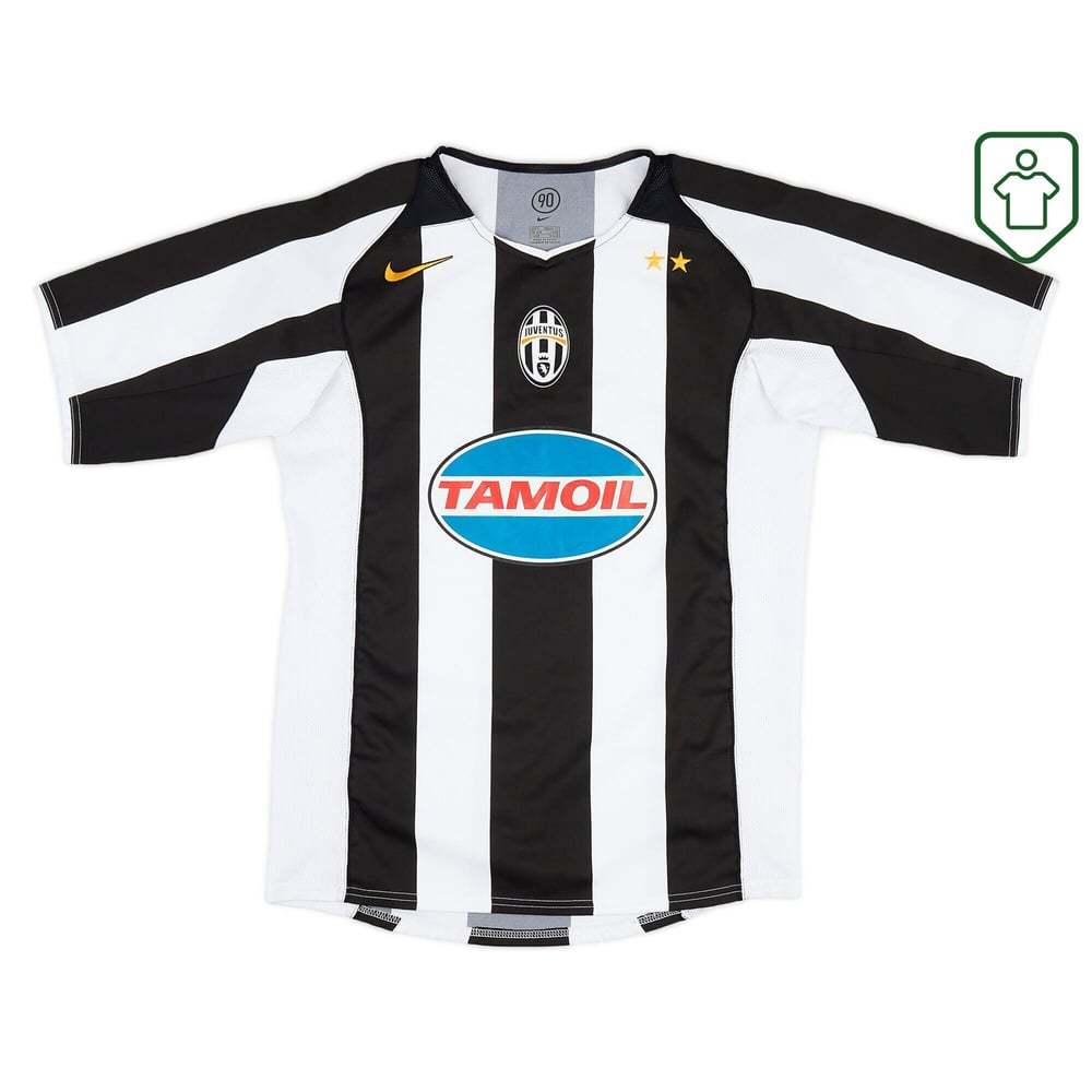 Men's Juventus 2004/05 Home Retro CL Shirt