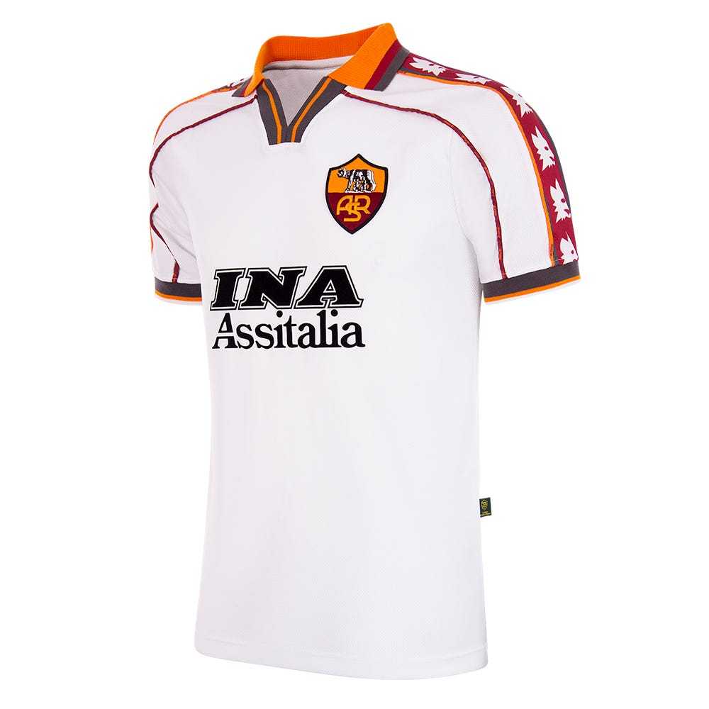 Women's Roma 1998/99 Away Retro Shirt