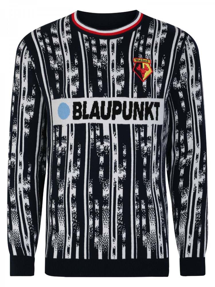 Men's Watford 1993/95 Away Retro Long Sleeve Shirt