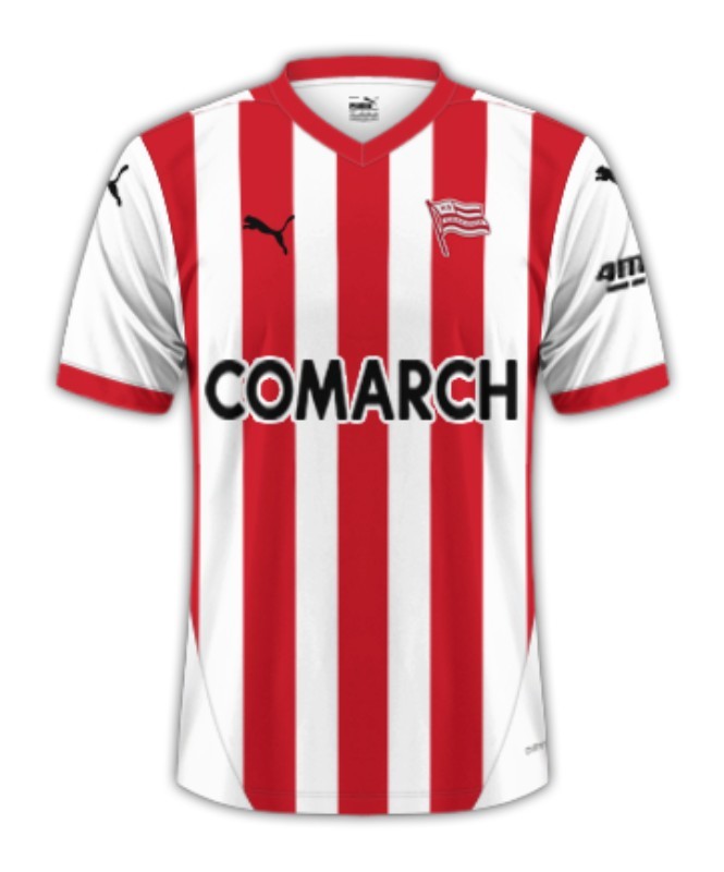 Men's Cracovia 2024/25 Home Shirt