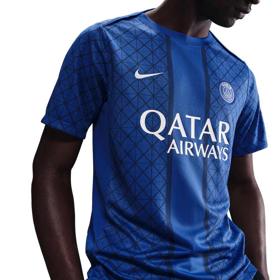 Men's PSG 2025/26 Third Prematch Shirt - Blue