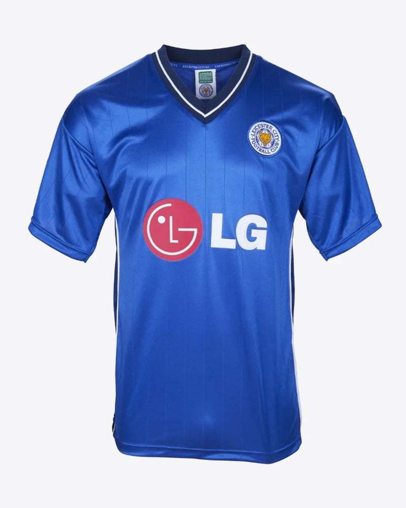 Kid's Leicester City 2002 Home Retro Shirt