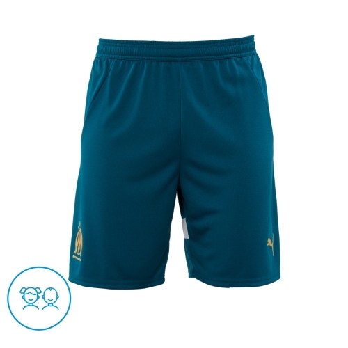 Kid's OM 2024/25 Away Shorts