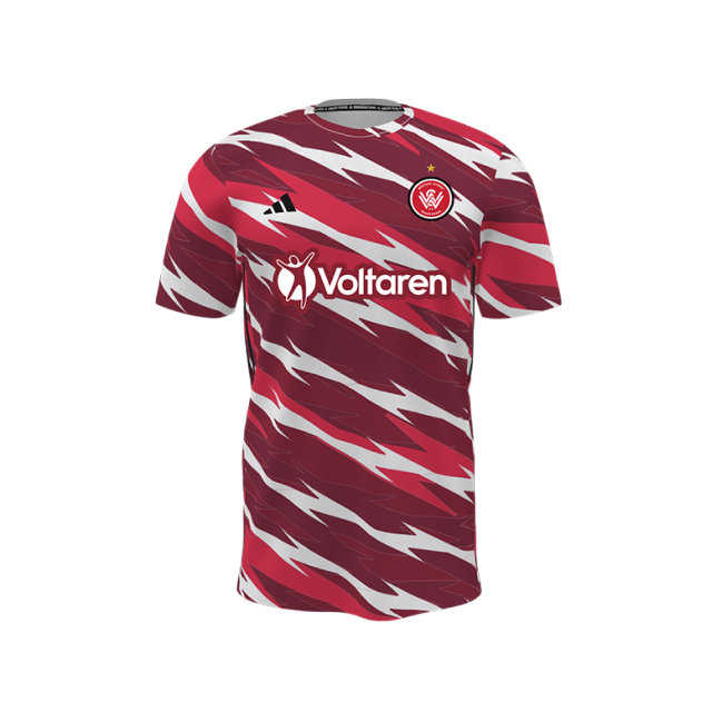 Kid's Western Sydney Wanderers 2024/25 Third Warm Up Shirt