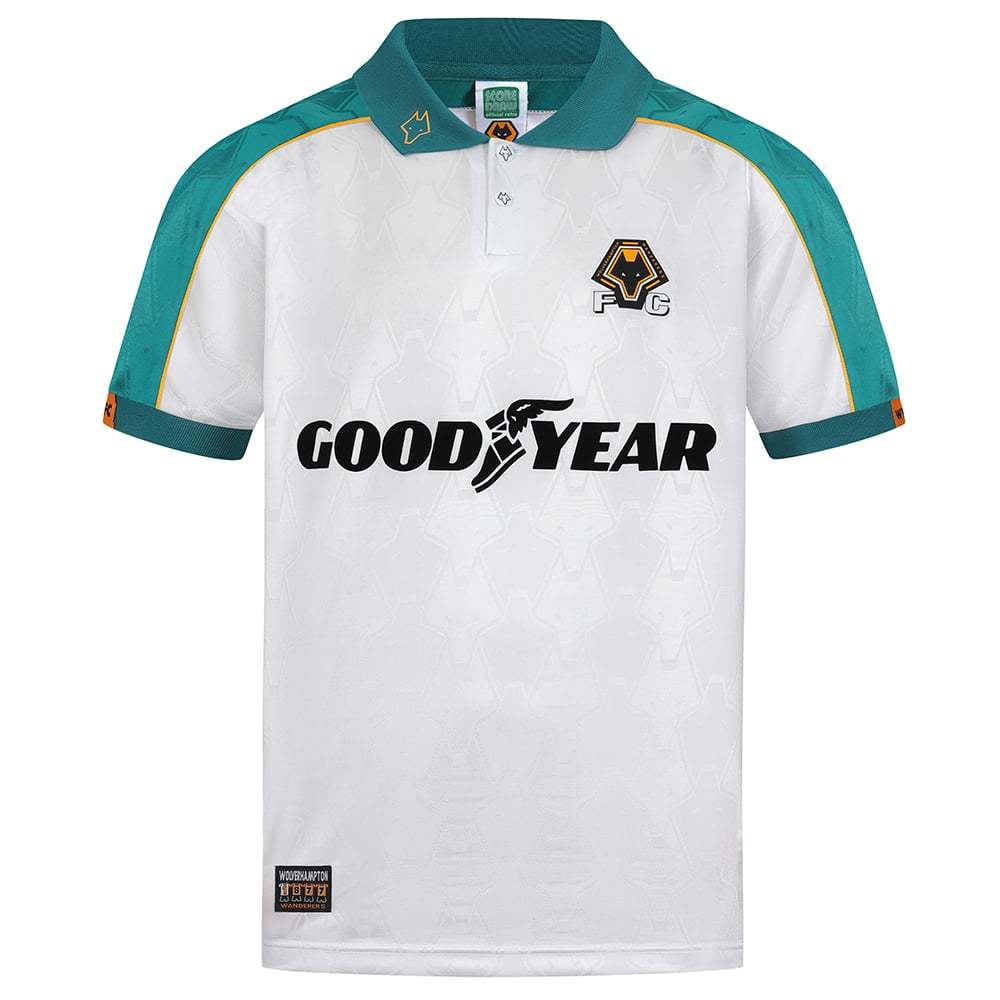 Kid's Wolverhampton Wanderers 1998 Away Retro Shirt