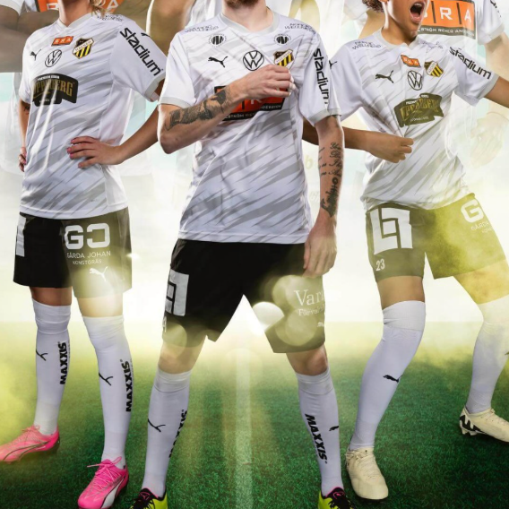 Kid's BK Häcken 2024 Away Shorts