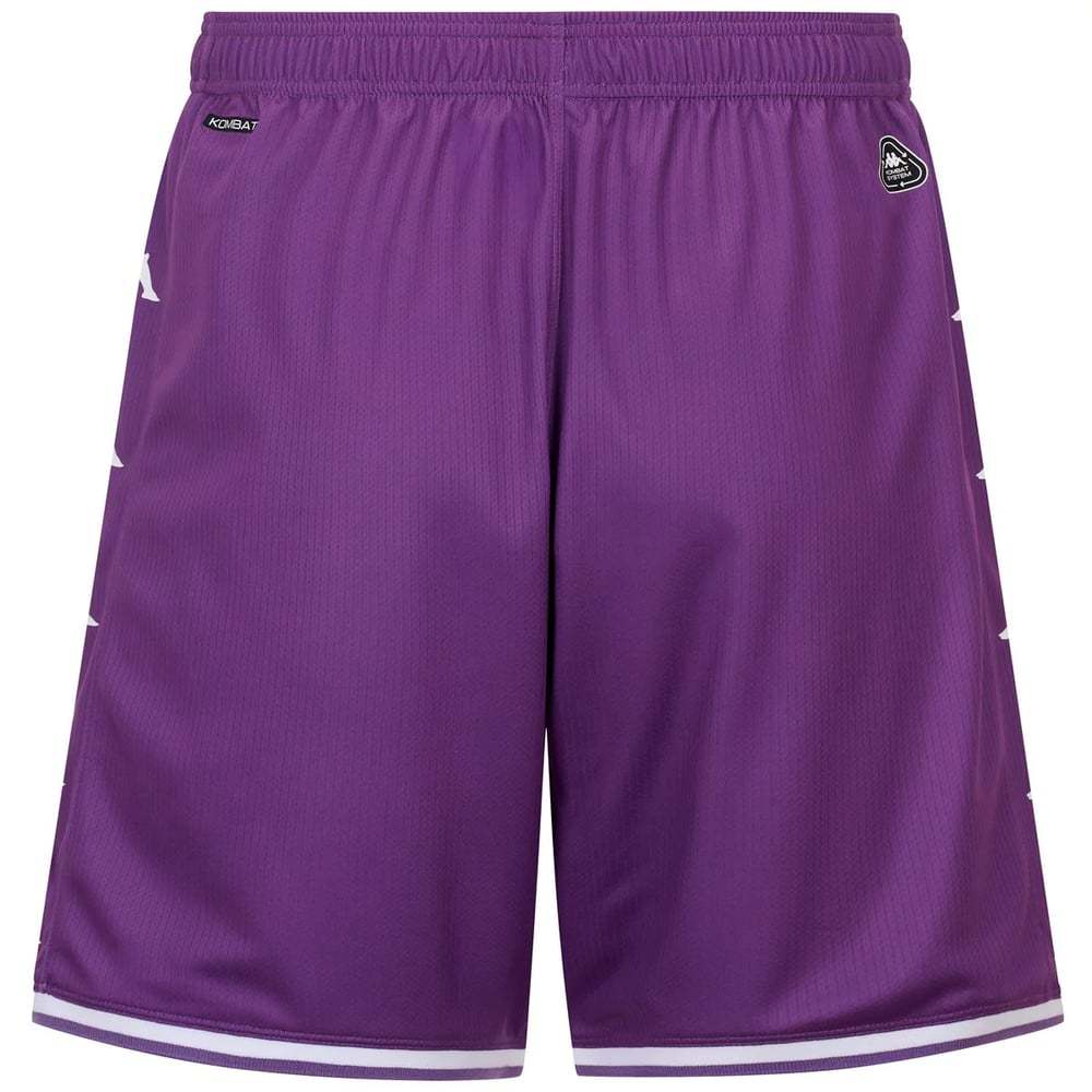 Kid's Real Valladolid 2025/26 Home Shorts - Purple