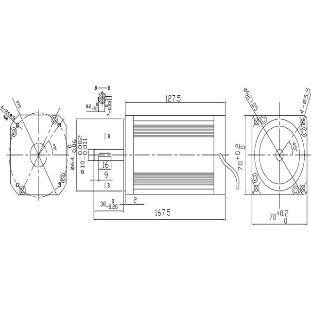 70BL-B 直流无刷电机