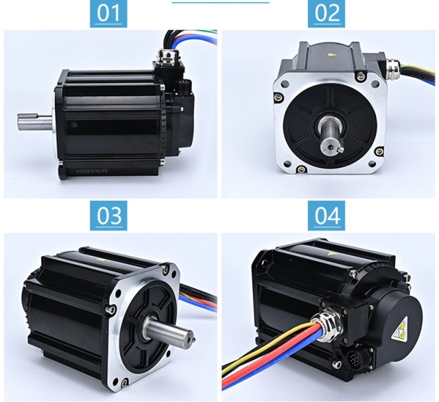 180-mm-Flansch-Wechselstrom-Servomotor