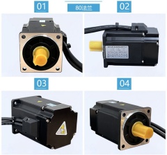 80mm Flange Servo Motor Drive Integrated Unit 48V750W