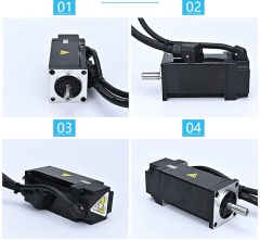 40-mm-Flansch-Gleichstrom-Servomotor