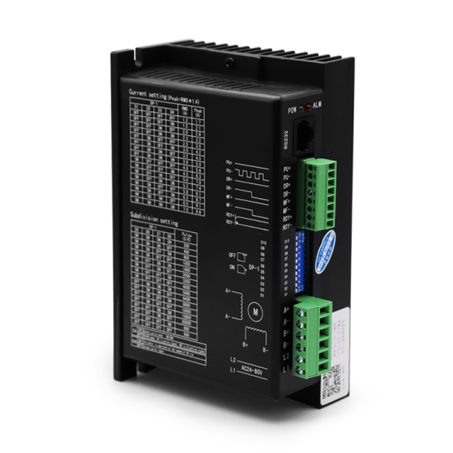 Двухфазный высокопроизводительный гибридный драйвер шагового двигателя