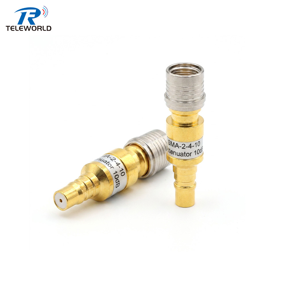 2W QMA Fixed Attenuator 6GHz 8GHz 1db.2db.3db.5db.6db.10db.15db.20db.30db 50ohm