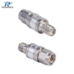 2W RF Fixed Attenuator  SMA male to female 6GHz 8GHz 12GHz 18GHz 1dB 2dB 3dB 4dB 5dB 6dB 7dB 8dB 9dB 10dB 15dB 20dB 30dB 40dB 50ohm