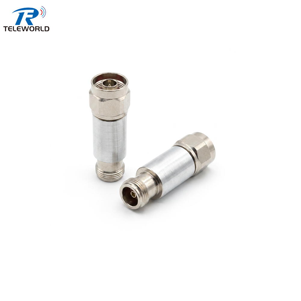 2W Coaxial Fixed Attenuator N male to female 3GHz 4GHz 6GHz 1dB 2dB 3dB 5dB 6dB 10dB 15dB 20dB 30dB 40dB