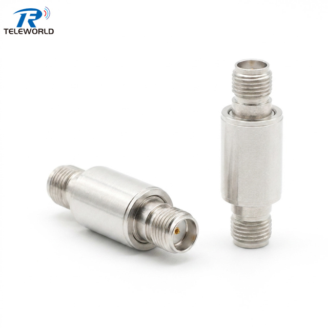 2W RF Fixed Attenuator  SMA female to female 6GHz 8GHz 12GHz 18GHz 26.5G 1dB 2dB 3dB 4dB 5dB 6dB 7dB 8dB 9dB 10dB 15dB 20dB 30dB 40dB 50ohm