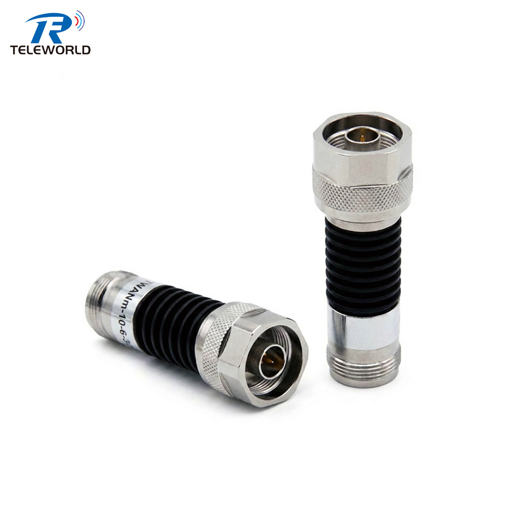 10W RF Fixed Attenuator N male to female 6GHz 8GHz 18GHz 1db.2db.3db.5db.6db.10db.15db.20db.30db 40dB 50ohm,10W RF Fixed Attenuator N male to female 6GHz 8GHz 18GHz 1db.2db.3db.5db.6db.10db.15db.20db.30db 40dB 50ohm,Professional Manufacturer on Attenuators&Terminations,RF Connector&Adapter,cable Assemblies and other Microwave components
