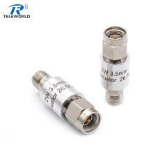 2W 3.5mm Coaxial Fixed Attenuator male to female DC-26.5GHz 1dB 2dB 3dB 4dB 5dB 6dB 7dB 8dB 9dB 10dB 15dB 20dB 30dB 40dB 50ohm,2W 3.5mm Coaxial Fixed Attenuator male to female DC-26.5GHz 1dB 2dB 3dB 4dB 5dB 6dB 7dB 8dB 9dB 10dB 15dB 20dB 30dB 40dB 50ohm,Professional Manufacturer on Attenuators&Terminations,RF Connector&Adapter,cable Assemblies and other Microwave components
