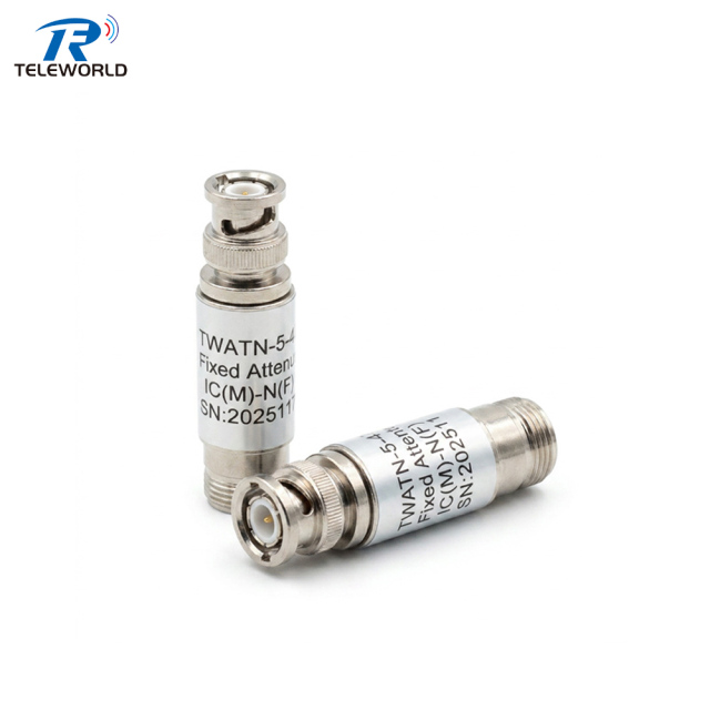 5W RF Fixed Attenuator BNC male to N female 3GHz 6GHz 1dB 2dB 3dB 5dB 6dB 10dB 15dB 20dB 30dB 40dB 50ohm,5W RF Fixed Attenuator BNC male to N female 3GHz 6GHz 1dB 2dB 3dB 5dB 6dB 10dB 15dB 20dB 30dB 40dB 50ohm,Professional Manufacturer on Attenuators&Terminations,RF Connector&Adapter,cable Assemblies and other Microwave components