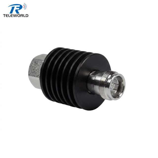 10W mini DIN Attenuator 4.3-10 male to female 6GHz 1db.2db.3db.5db.6db.10db.15db.20db.30db 40dB 50ohm,10W mini DIN Attenuator 4.3-10 male to female 3GHz 4GHz 6GHz 1db.2db.3db.5db.6db.10db.15db.20db.30db 40dB 50ohm,Professional Manufacturer on Attenuators&Terminations,RF Connector&Adapter,cable Assemblies and other Microwave components