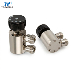 0-60dB N female Knob RF Variable Attenuators 1dB step 3GHz 4GHz 6GHz 50ohms,N-Type Variable Attenuator | 0-60dB (10dB Steps) | 2W DC-6GHz,Professional Manufacturer on RF Attenuator&Terminations Power divider,cable Assemblies,isolator and other Microwave components
