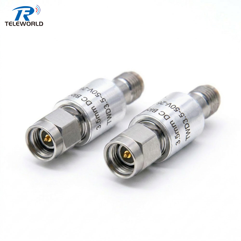 3.5mm Inner DC Block 50V DC Barrier 0.1-26.5GHz 50ohm,26.5GHz 3.5mm Inner DC Block | 50V Precision RF Blocker,Professional Manufacturer on Attenuators&Terminations,RF Connector&Adapter,cable Assemblies and other Microwave components