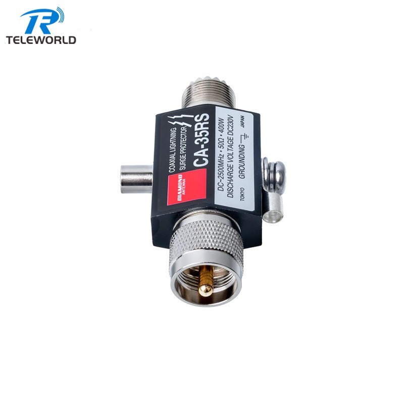 CA-35RS Coaxial Surge Protector UHF  Female to Female DC-2500MHz 400W High-Power Lightning Arrester,CA-35RS Coaxial Surge Protector UHF  Female to Female DC-2500MHz 400W High-Power Lightning Arrester,Professional Manufacturer on Attenuators&Terminations,RF Connector&Adapter,cable Assemblies and other Microwave components