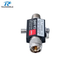 CA-35RS Coaxial Surge Protector UHF  Female to Female DC-2500MHz 400W High-Power Lightning Arrester,CA-35RS Coaxial Surge Protector UHF  Female to Female DC-2500MHz 400W High-Power Lightning Arrester,Professional Manufacturer on Attenuators&Terminations,RF Connector&Adapter,cable Assemblies and other Microwave components