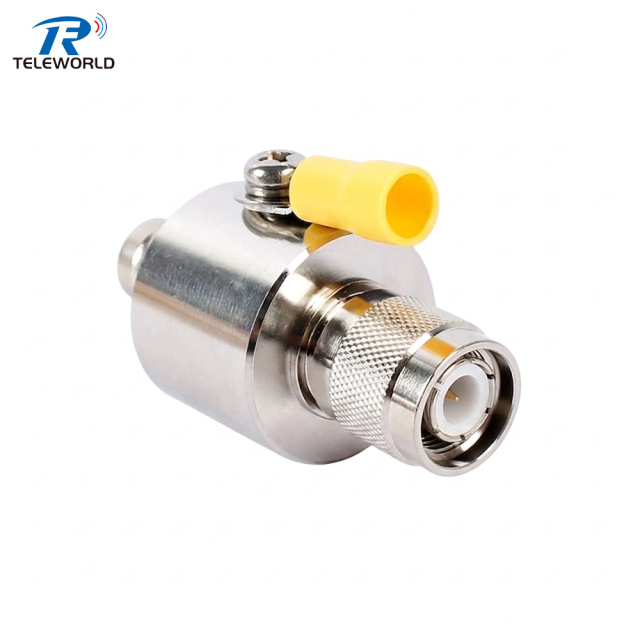 TNC Male to BNC Female Surge Protector (200W, DC-3GHz) |RFteleworld,TNC Male to BNC Female Hybrid Coaxial Surge Protector (DC-3GHz, 200W),Professional Manufacturer on Attenuators&Terminations,RF Connector&Adapter,cable Assemblies and other Microwave components