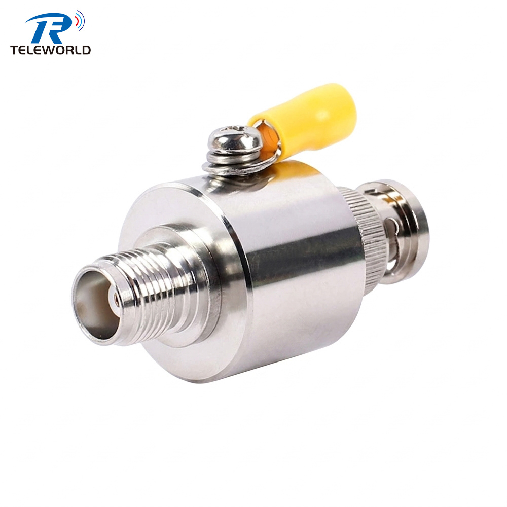 TNC female to BNC male Hybrid Coaxial Surge Protector (DC-3GHz, 200W),TNC female to BNC male Hybrid Coaxial Surge Protector (DC-3GHz, 200W),Professional Manufacturer on Attenuators&Terminations,RF Connector&Adapter,cable Assemblies and other Microwave components