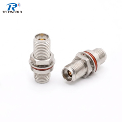 2.92mm Female to Female Bulkhead Adapter DC-40GHz Stainless Steel,2.92mm Female to Female Bulkhead Adapter DC-40GHz Stainless Steel,Professional Manufacturer on Attenuators&Terminations,RF Connector&Adapter,cable Assemblies and other Microwave components