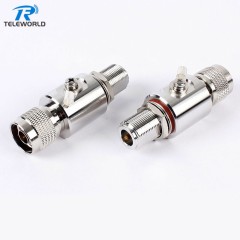 N-Type Male to Female Bulkhead Surge Protector DC-6GHz 200W High-Power Lightning Arrester,N-Type Male to Female Bulkhead Surge Protector DC-6GHz 200W High-Power Lightning Arrester,Professional Manufacturer on Attenuators&Terminations,RF Connector&Adapter,cable Assemblies and other Microwave components