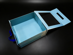 Flat-packed Baby Clothing Folding Box, custom folding box/folding carton box,Flat-packed Folding Box Eco Magnetic for Baby Clothing Apparel Packaging