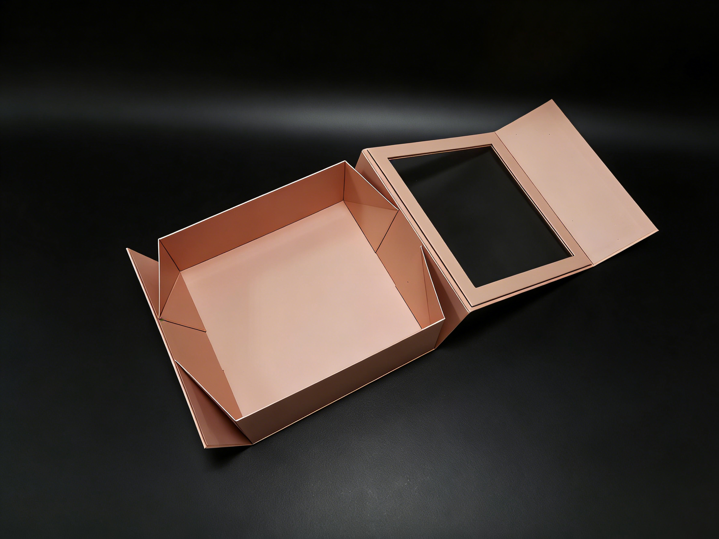 Silver Magnetic Folding Box, custom folding box/folding carton box,Silvery Magnetic Folding Box for Luxury Shoe Apparel Packaging