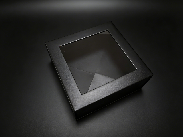 Black Magnetic Rigid Folding Box, custom folding box/folding gift box,Black Rigid Folding Box Magnetic for Luxury Gift Apparel Packaging