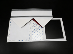 FSC Window Panel Folding Box, custom folding box/folding gift box,FSC Folding Box with Window Panel for Eco Luxury Gift Packaging