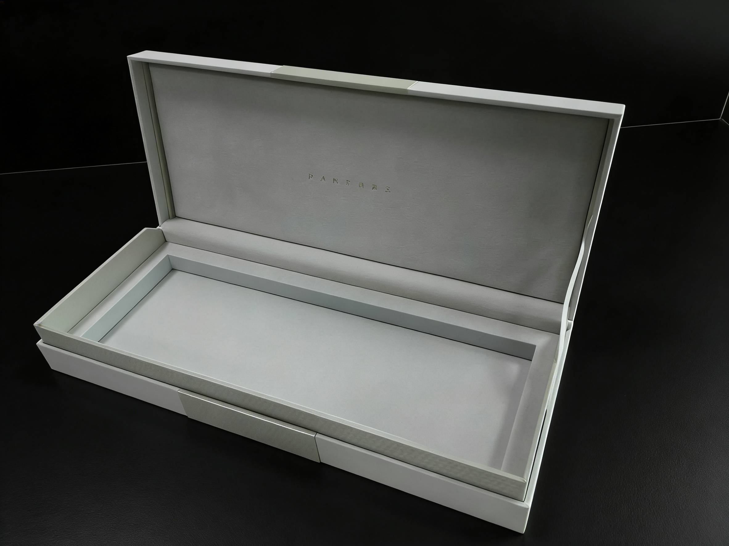 White Specialty Paper Gift Box White Gift Box,White Clamshell Gift Box With Velvet/EVA For Key & Luxury Gifting