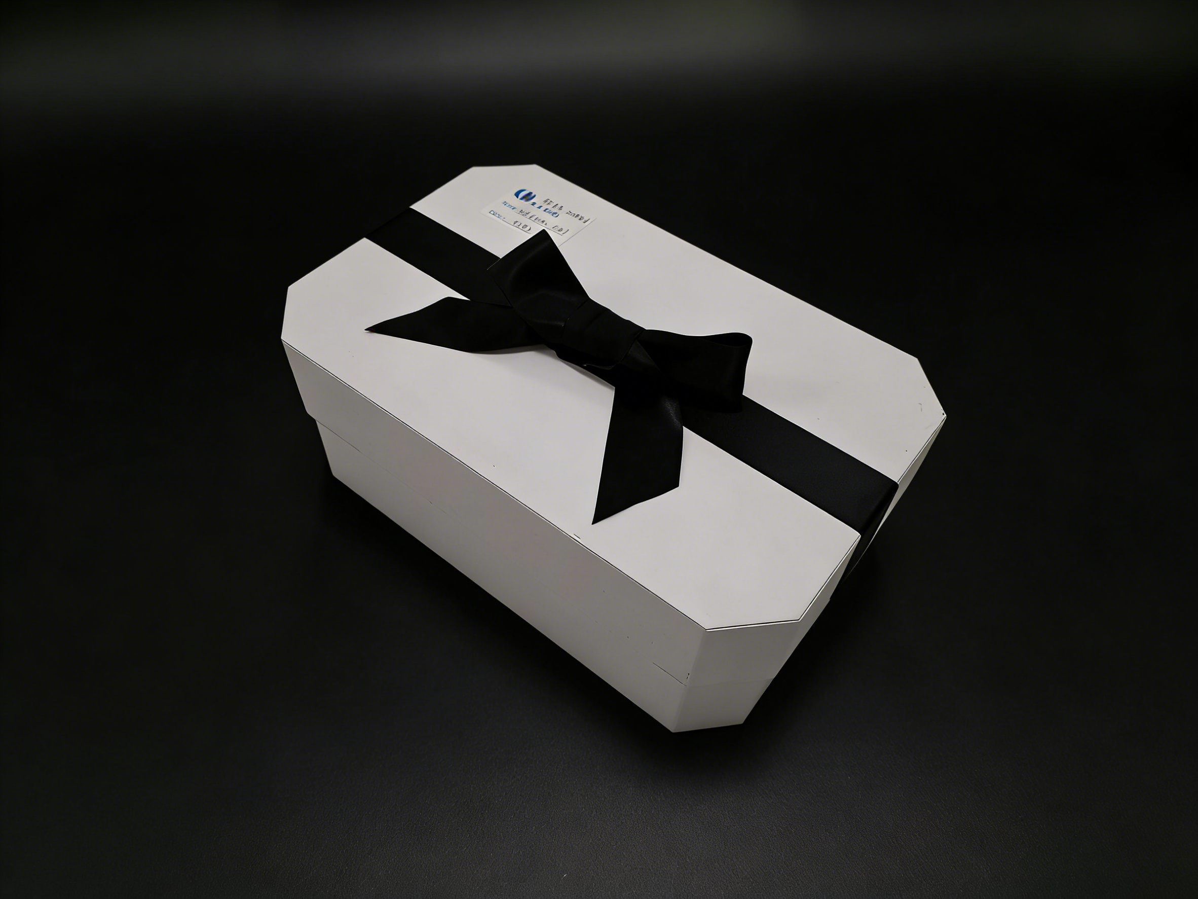 Octagonal Bow Gift Box Makeup Gift Box,Octagonal Bow Makeup Gift Box Top & Lid CMYK Printing Bulk Packaging